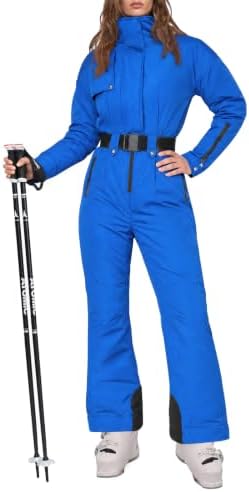 Womens Snow Suits Onesie Ski Suit Winter Waterproof Snowsuit Jacket