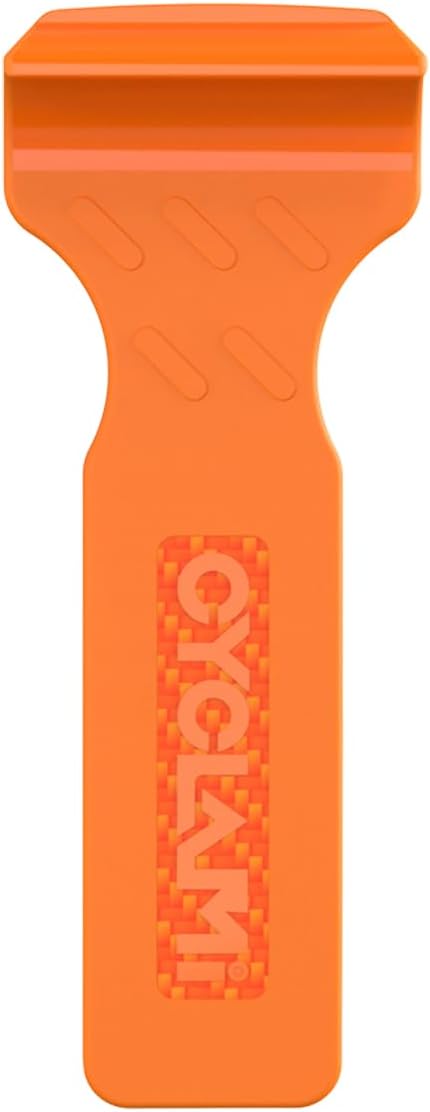 2-in-1 Bike Tire Levers Tool Kit - Ultra Strong Portable Tire Removal Crowbar for Road & Mountain Bikes - Durable Bicycle Tire Repair Tools, Easy Install/Remove for Standard Tires Orange