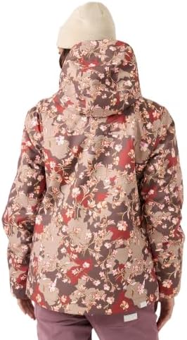 Roxy Snow Junior's Jetty Printed Regular Fit Snow Jacket
