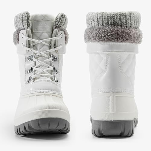 ALEADER Womens Winter Snow Boots | Waterproof Shell | Duck Boots