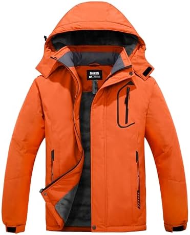 Men's Ski Jacket Windproof Waterproof Rain Coat Snow Winter Jacket