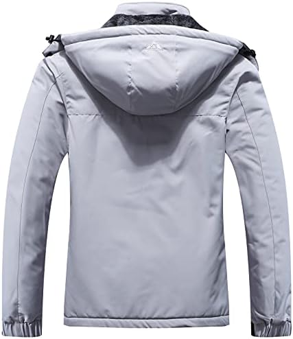 MOERDENG Women's Waterproof Warm Ski Coat Windproof Outdoor Winter Jacket