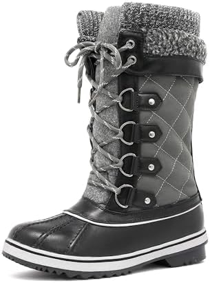 DREAM PAIRS Women's Waterproof Winter Snow Boots