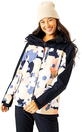Roxy Women's Jetty 3-in-1 10K Waterproof Insulated Ski Jacket