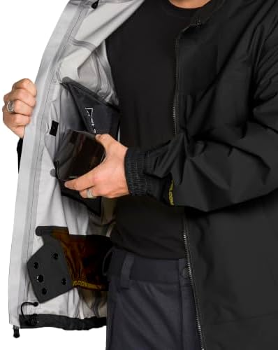 Volcom Men's Arthur Longo 20k 3l Snowboard Jacket - 2-layer Shell, Zip Tech®, Breathable Lining