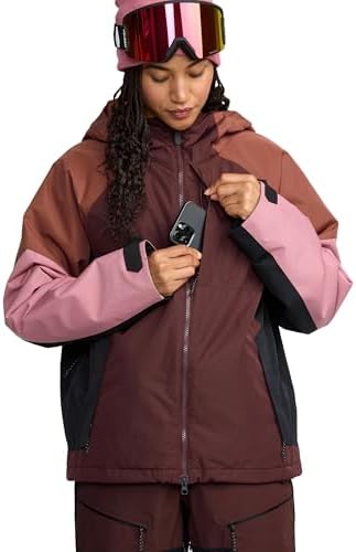 Volcom Women's Agate Insulated Snowboard Jacket – 10k Waterproof 2-layer