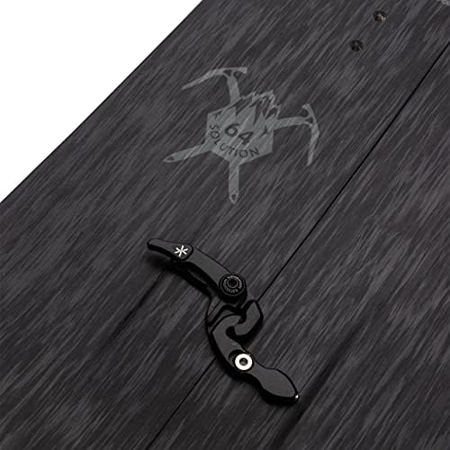 JONES Snowboards Ultra Solution Splitboard, Directional Freeride, Directional Freeride, Karakoram Ultra Clips 3C with Tip Lock