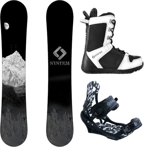 System MTN and APX Complete Men's Snowboard Package