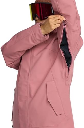 Volcom Women's Stoney Shadow Insulated Snowboard Jacket – 15k Waterproof, Slim Fit