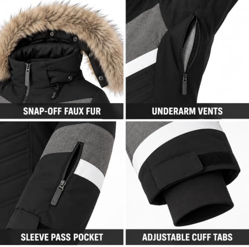 Spyder Womens Primrose Winter Coat - Waterproof Insulated Ski Jacket