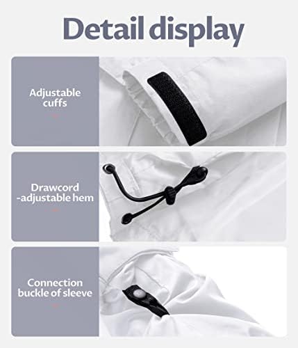 Women's 3 In 1 Waterproof Ski Jacket Windproof Snowboarding Jacket Warm Winter Snow Coat Raincoat
