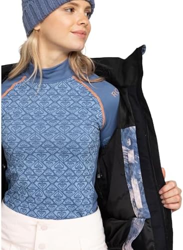 Roxy Snow Junior's Jetty Printed Regular Fit Snow Jacket