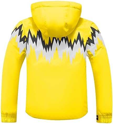 Big Boy's Waterproof Breathable Snowboard Ski Jacket