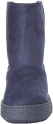 Amazon Essentials Women's Faux Fur Lined Shearling Boots, Pull-On Design