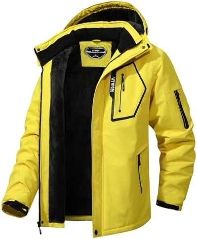 Men's Ski Jacket – Waterproof Warm Snow Coat
