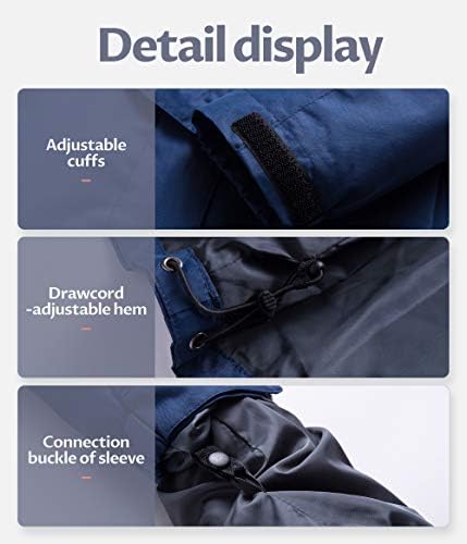 Women's 3 In 1 Waterproof Ski Jacket Windproof Snowboarding Jacket Warm Winter Snow Coat Raincoat