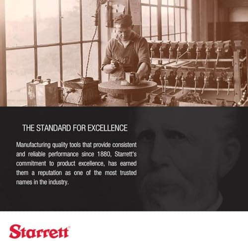 Starrett Toolmakers Parallel Clamp - Ideal for Holding Work in Tapping and Drilling - 2-1/4" Capacity, 1-7/32" Throat Depth, Hardened Steel, Nice Finish - 161C