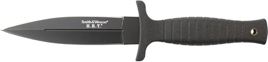 Smith & Wesson 9" H.R.T Double Edged Boot Knife with High Carbon Stainless Steel Blade