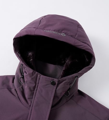 Women's Waterproof Snow Ski Jacket Warm Winter Coat Insulated Snowboarding Jacket Softshell Hiking Jacket