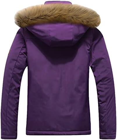 MOERDENG Women's Waterproof Ski Jacket Winter Warm Hooded Snow Coat