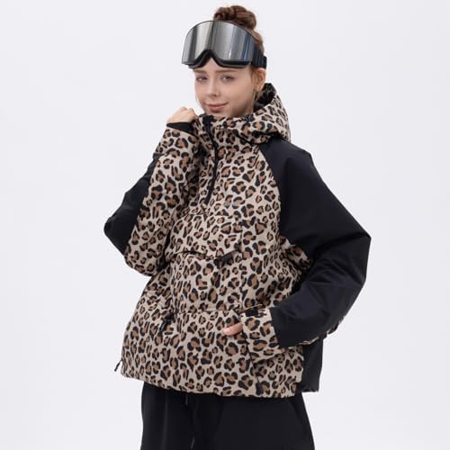 SNOWVERB Baggy Fit Ski Snowboard Coats Snow Anorak Jacket for Men and Women