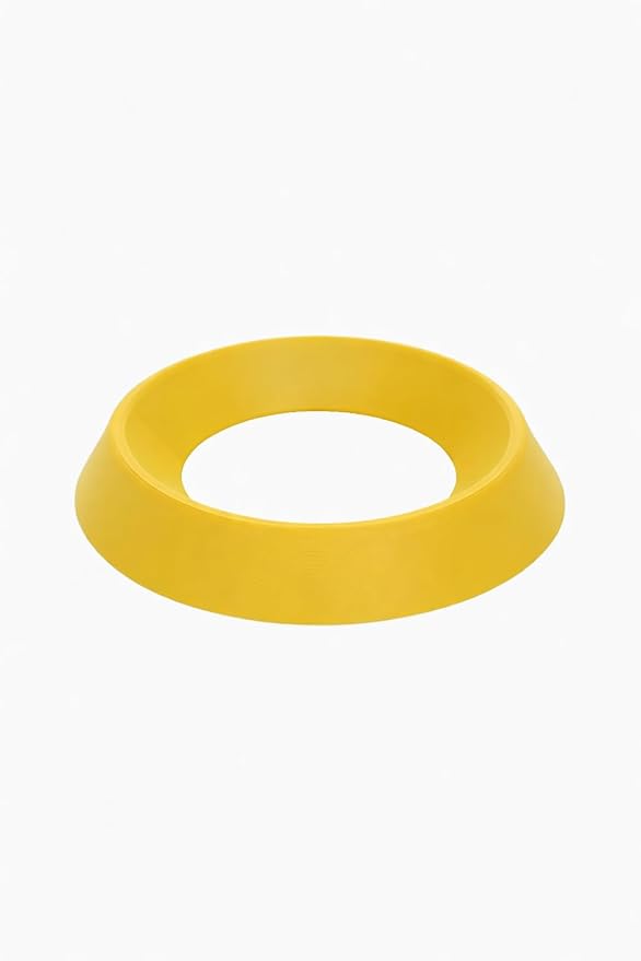 Stackable Universal Bowling Ball Cup Display Stand – Durable Plastic Holder for Ball Display, Polishing, Sanding & Storage – Fits All Bowling Balls (1, Yellow)