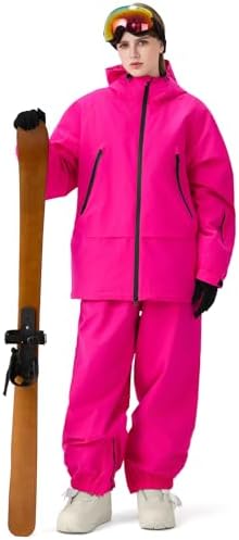 Oymyakon Womens Ski Suit Waterproof Snow Suits Snowboard Jacket and Pants Set Baggy Winter Insulated Snowsuit Coats