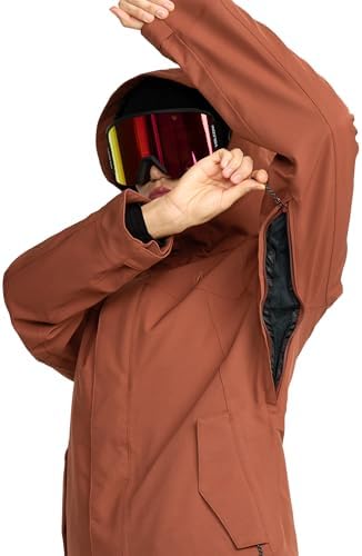 Volcom Women's Stoney Shadow Insulated Snowboard Jacket – 15k Waterproof, Slim Fit