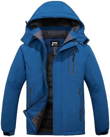 Men's Ski Jacket Windproof Waterproof Rain Coat Snow Winter Jacket