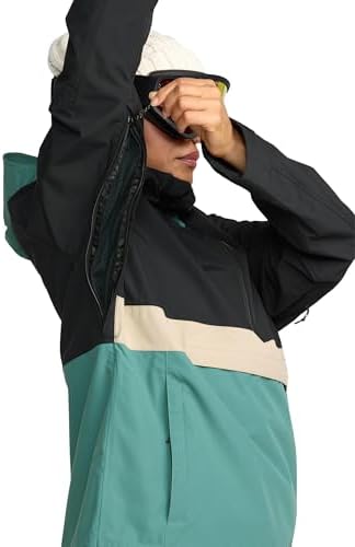 Volcom Women's Harlan Pullover Snowboard Jacket –waterproof, Taped Seams, Pfas-free