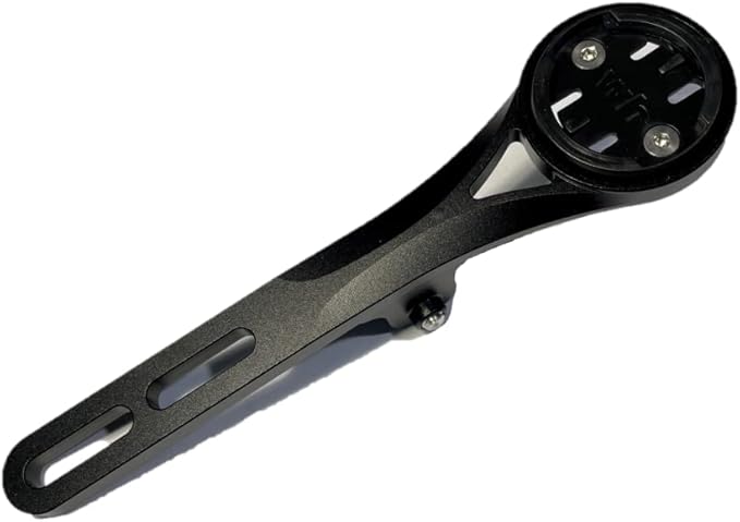Integrated Aero Handlebar Out Front Cycling Computer Road Bike Mount Compatible with Garmin, Wahoo, CatEye, and Bryton with GoPro Action Camera and Bike Light Attachment