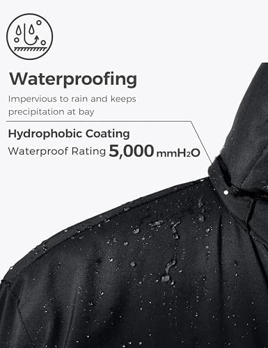 wantdo Women's 3 in 1 Ski Jacket Waterproof Winter Coat Snowboard Jackets