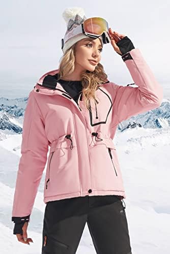 IUGA Waterproof Ski Jacket Women Warm Outdoor Winter Jackets Windproof Snowboard Winter Coats for Mountain Hiking