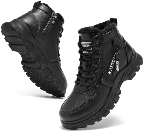 Womens Snow Boots Warm Winter Shoes Lace Up Ankle Booties