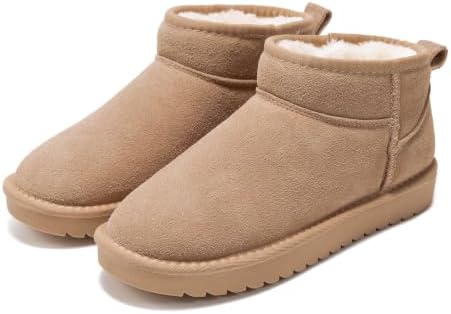 Project Cloud 100% Genuine Leather Womens Boots Ankle Boots for Women Shoes