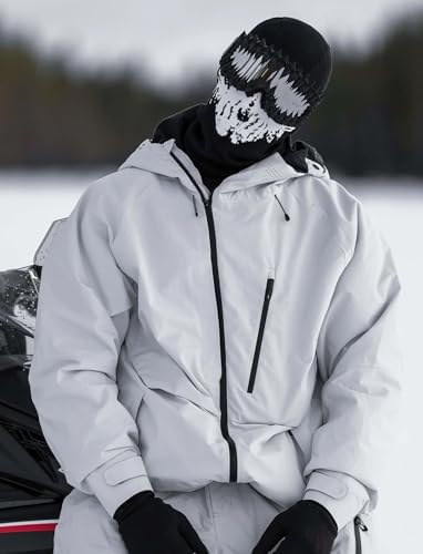 GSOU SNOW Men's Snowboard Jacket Waterproof Ski Coat Winter Snow Shell