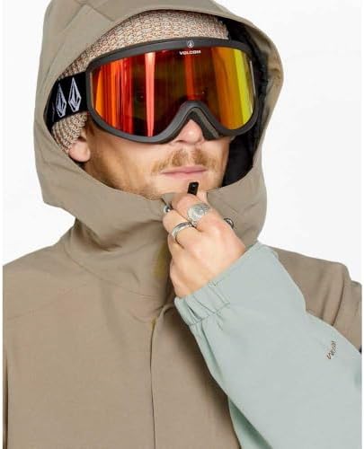 Volcom Men's Brighton Hooded Snowboard Ski Winter Jacket