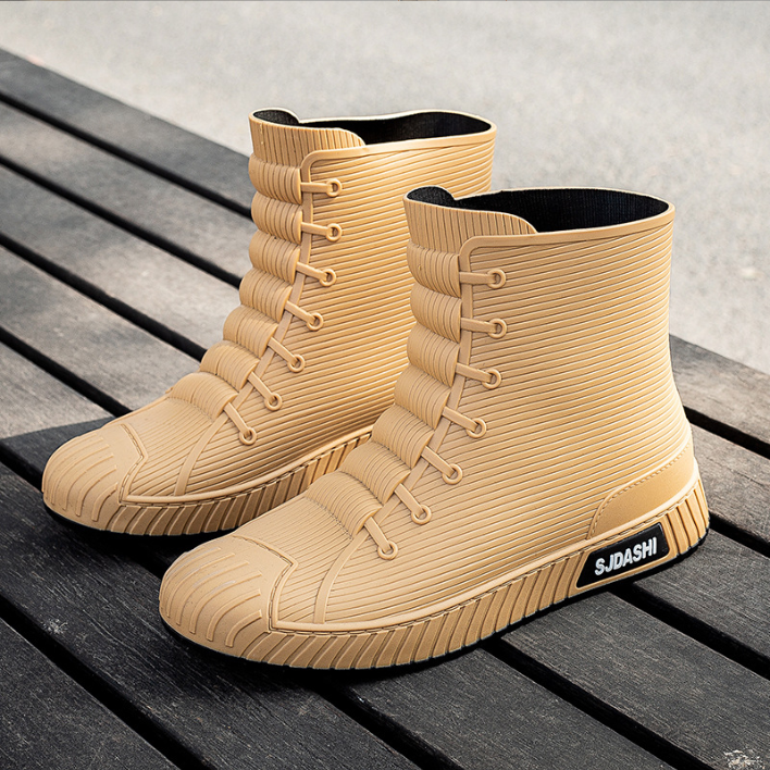 Lightweight Waterproof Padded Short Rain Boots