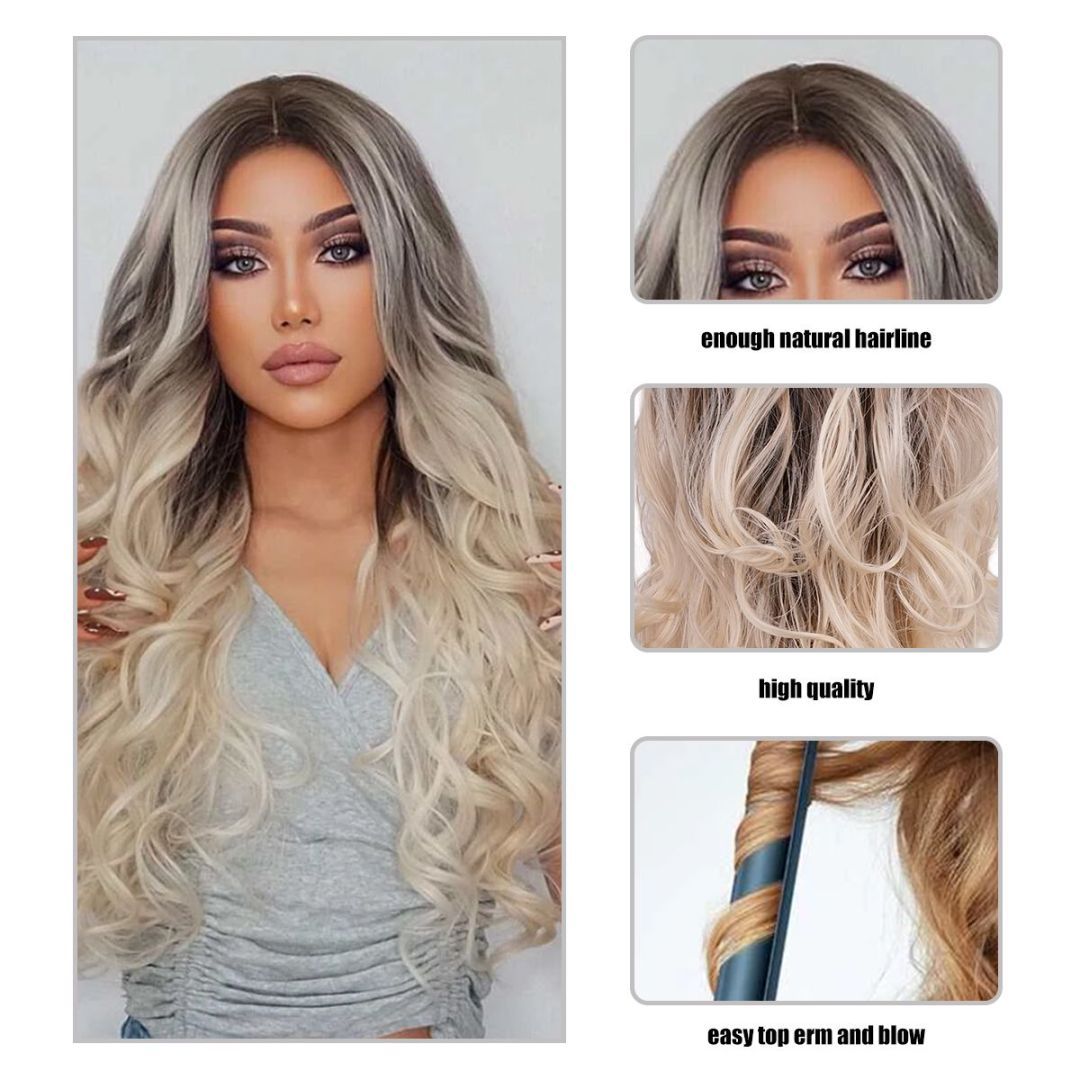 bald beautiful woman long hair hair loss confidence -Blondie