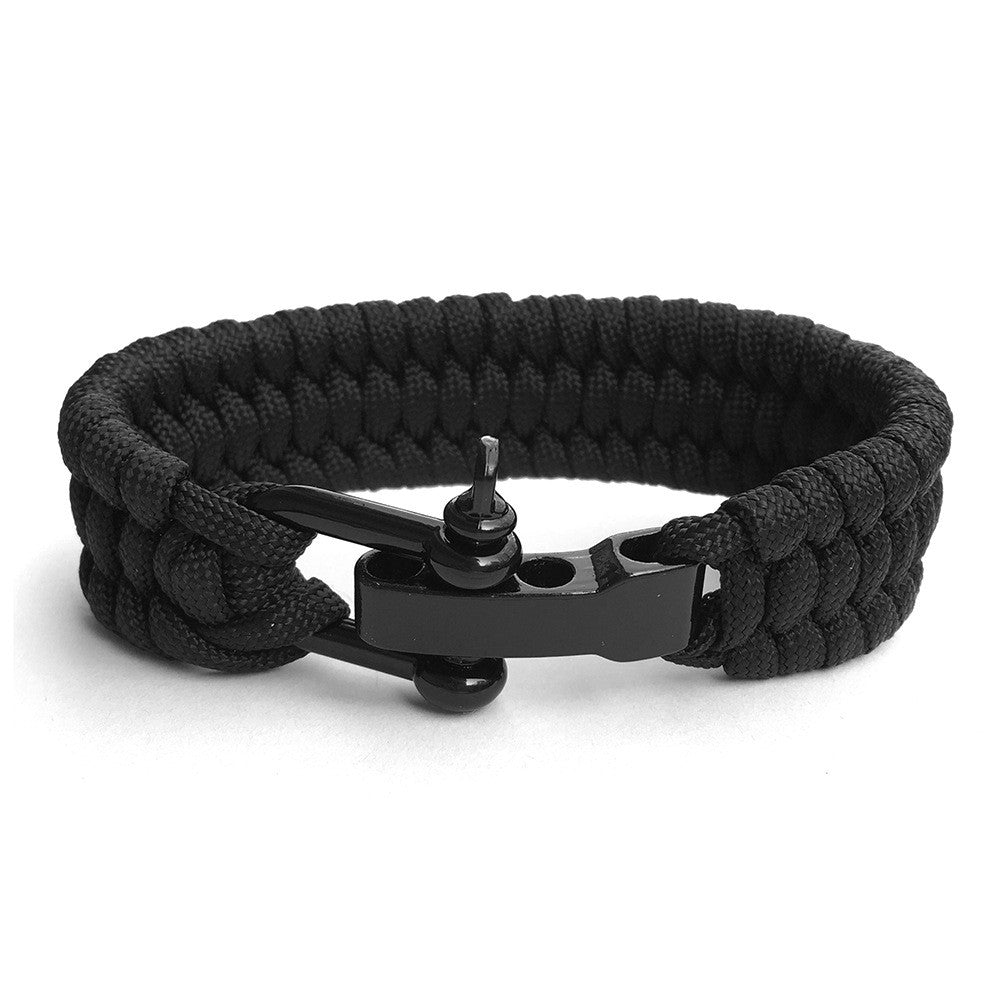 Outdoor Emergency Seven-Core Parachute Cord Bracelet