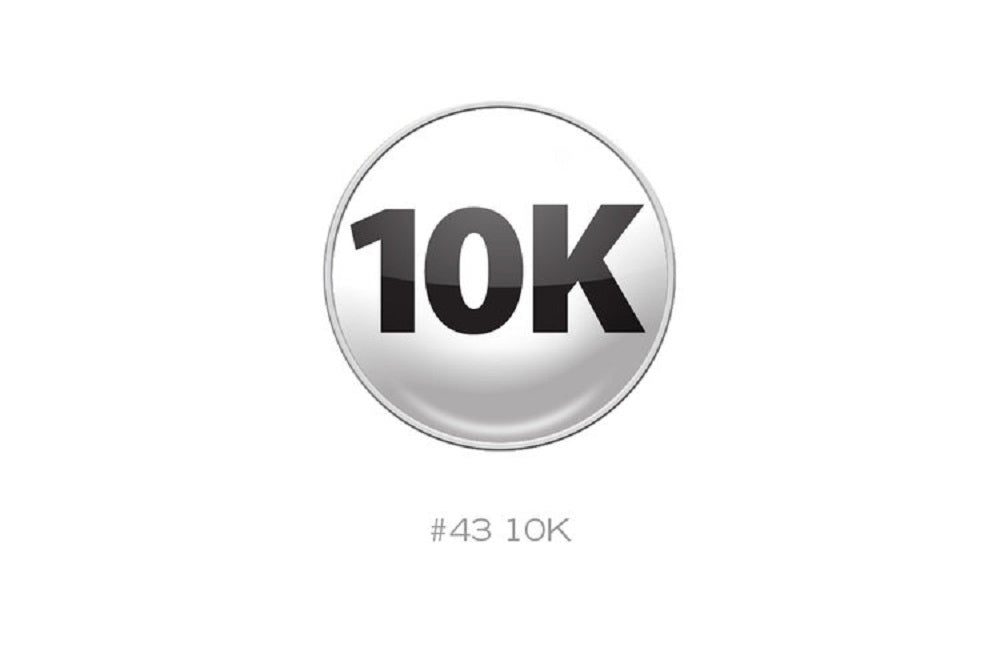 RaceDots: Magnetic Race Number Positioning System 4-Pack 10K