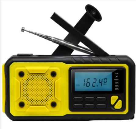 Emergency Solar Hand Crank Radio