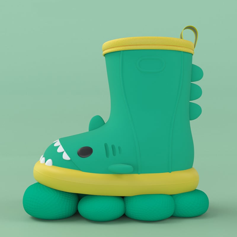 Shark Kids Rain Boots for Outdoor Fun