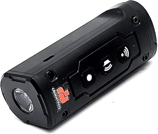 Ultrasonic Dog Bark Deterrent Device, 50 Ft Range, Black (Black)