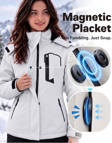 Women Winter Essential Coat Waterproof Windbreaker Ski Jacket