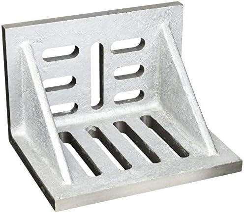 HHIP 3402-0311 9 x 7 x 6" Slotted Angle Plate, Webbed