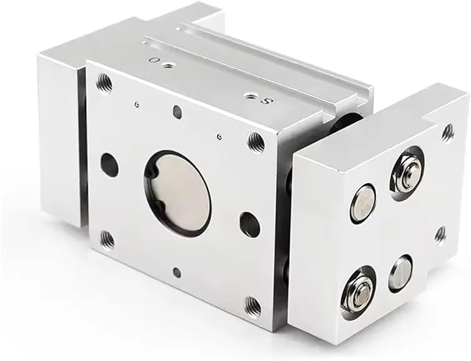 1pcs MHL2 10D 16D 20D 25D 32D 40D 1 2 Pneumatic Gripper Wide Type Air Parallel Cylinder Al Clamps Replacement T Bore 10-40mm(MHL2-40D2)