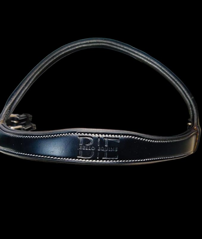 Hunter Bridle - Fancy Stitch with Removable Flash – Anatomical Padded Crown, Classic Hunter Style