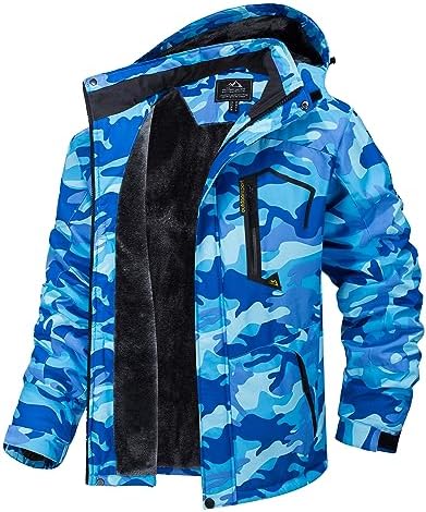 TACVASEN Women's Winter Coats Waterproof Snow Ski Jacket Warm Fleece