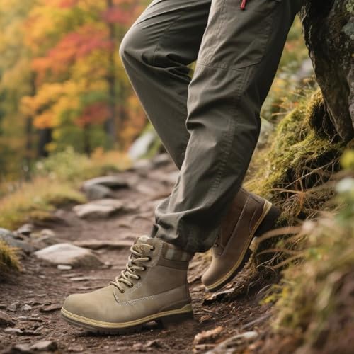 COTTIMO Women's Waterproof Hiking Snow Winter Boots